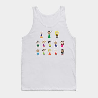 Cute doodle kids Tank Top